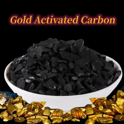 Kokoso lukšto aukso aktyvuota anglis 6x12 tinklelis auksui išgauti