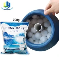 Fiber Ball plaukimo baseino filtravimo medžiaga 700 g spalvoto maišelio pakuotė