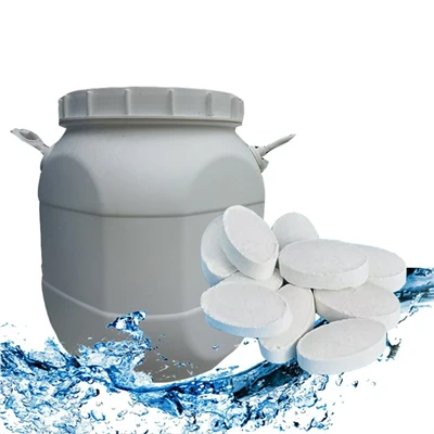 45 kg plastikinio būgno balinimo vandens apdorojimas Kalcio hipochlorito granulės, skirtos vandens valymui